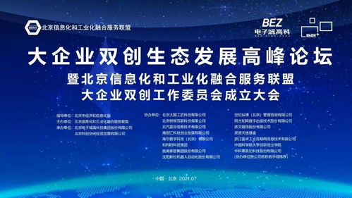 大企業(yè)雙創(chuàng)生態(tài)發(fā)展高峰論壇暨大企業(yè)雙創(chuàng)工作委員會成立大會圓滿召開